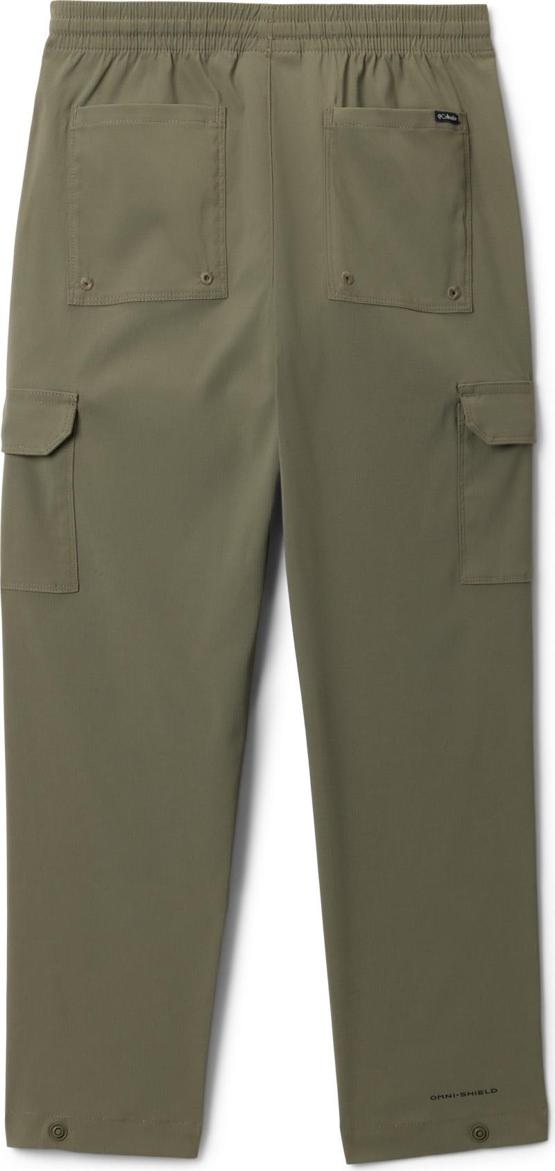 Tech Trail Utility Pants - Youth - stone green 1