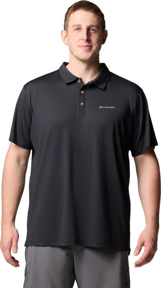 Tech Trail Utility Polo, Extended - Mens - black 1
