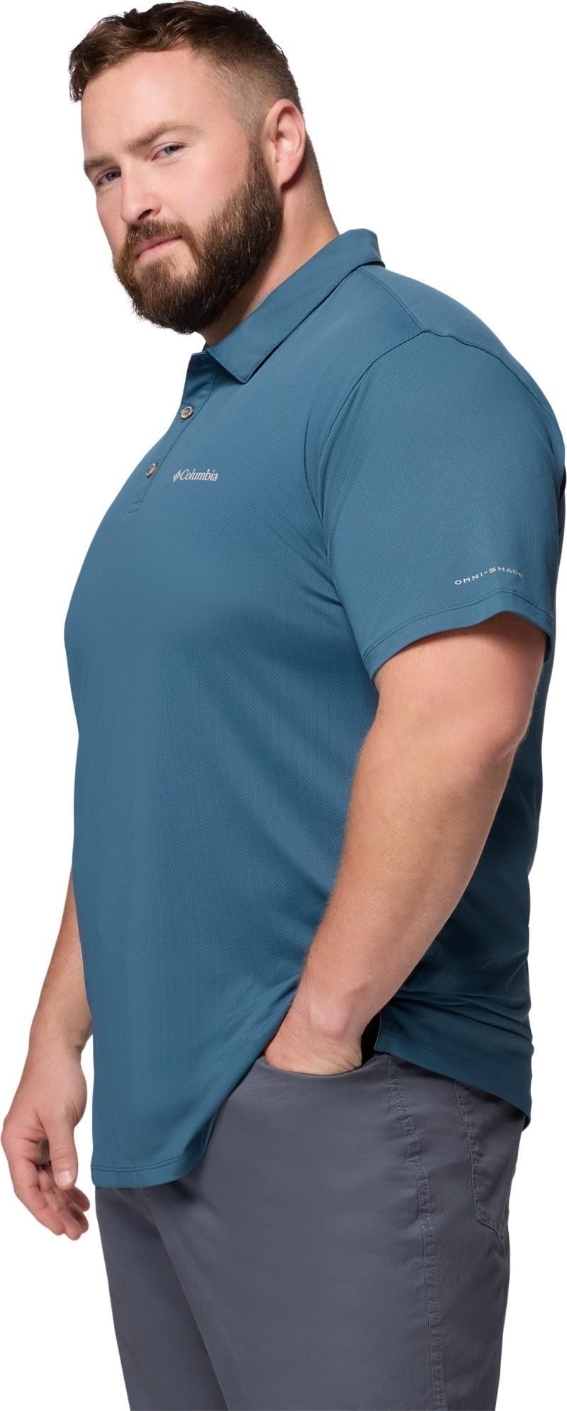 Tech Trail Utility Polo, Extended - Mens - everblue 1