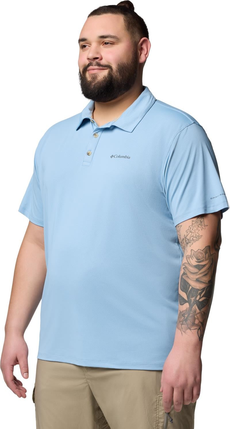 Tech Trail Utility Polo, Extended - Mens - river blue 1