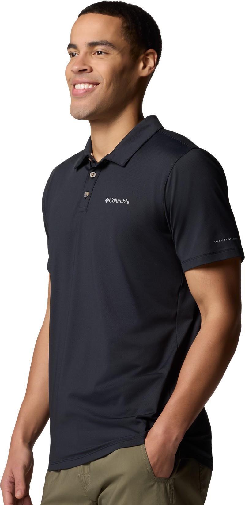 Tech Trail Utility Polo, Tall - Mens - black 1