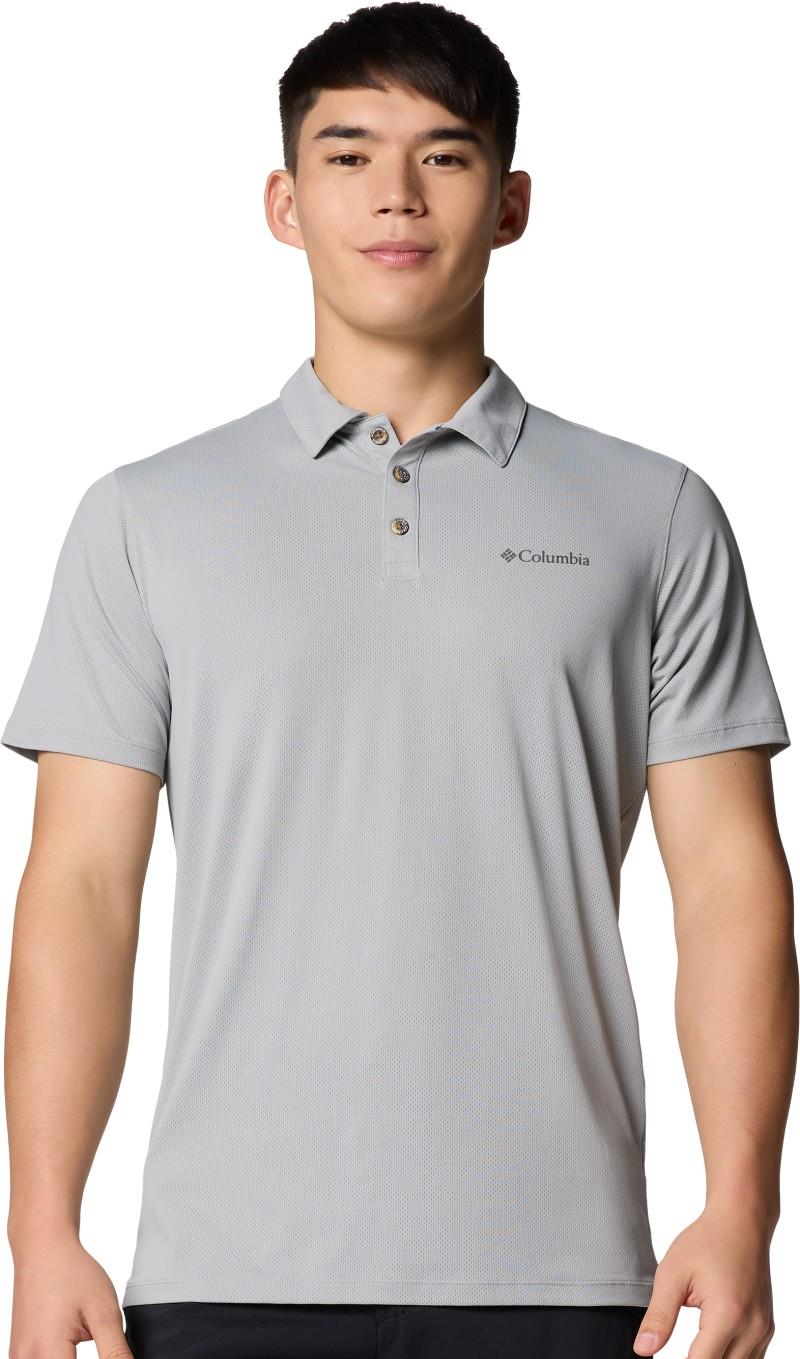 Tech Trail Utility Polo, Tall - Mens - columbia grey 1
