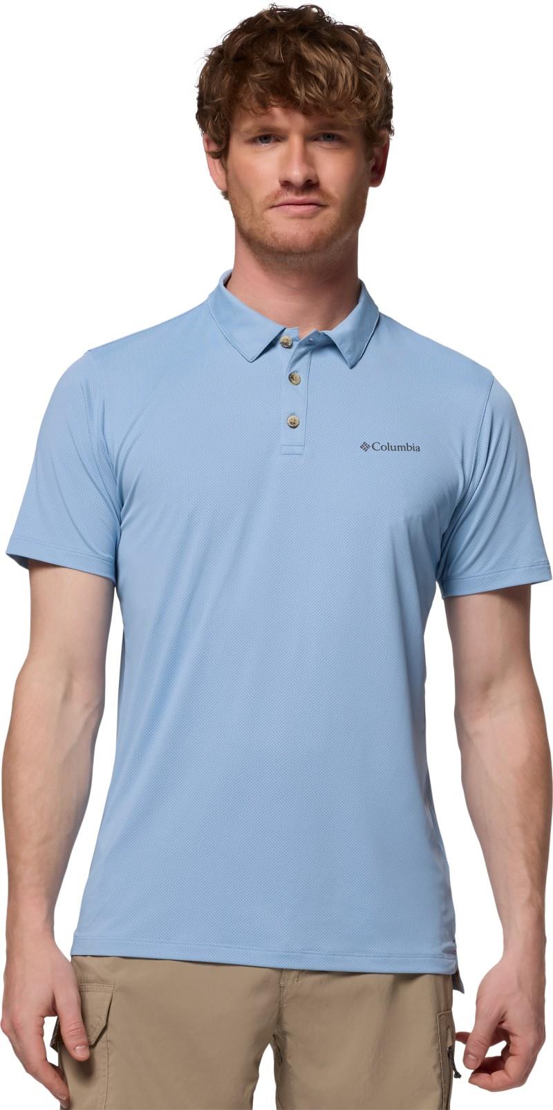 Tech Trail Utility Polo, Tall - Mens - ripple blue 1