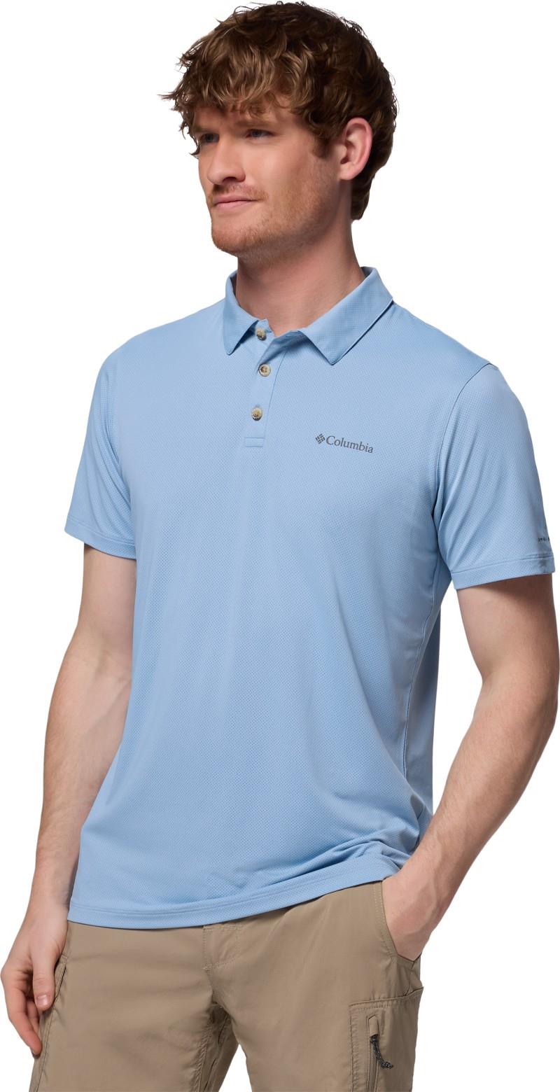 Tech Trail Utility Polo, Tall - Mens - ripple blue 1