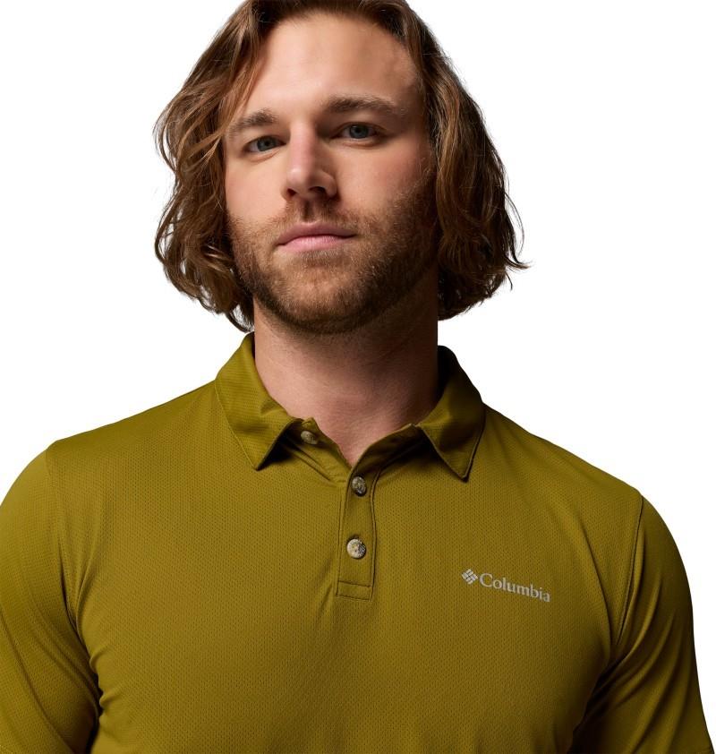 Tech Trail Utility Polo - Mens - mossy green 1