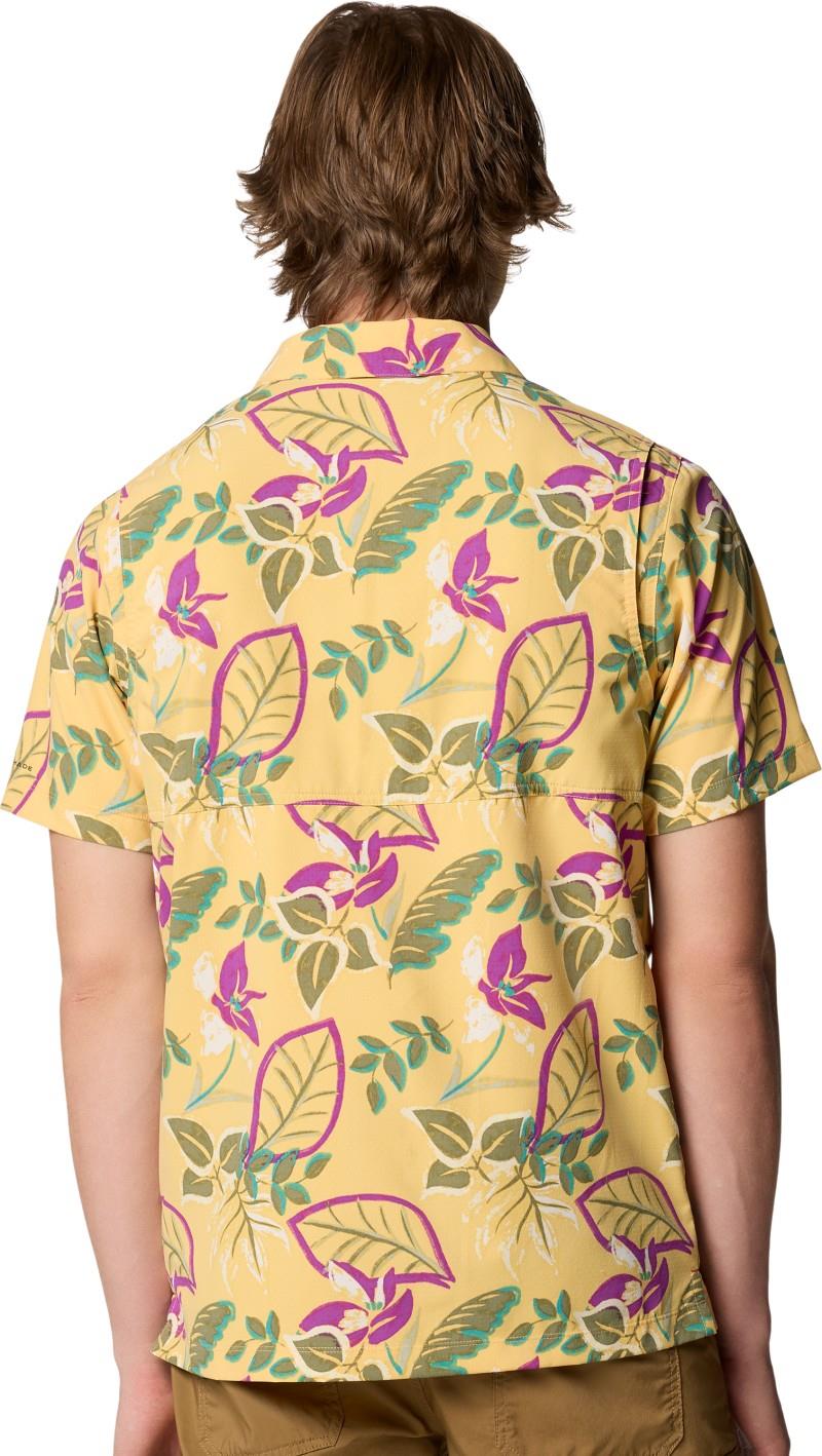 Tech Trail Utility Printed Woven SS, Tall - Mens - sand dune pasteled 1