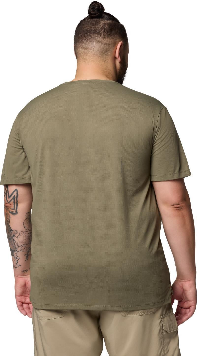 Tech Trail Utility SS Crew, Extended - Mens - stone green 1