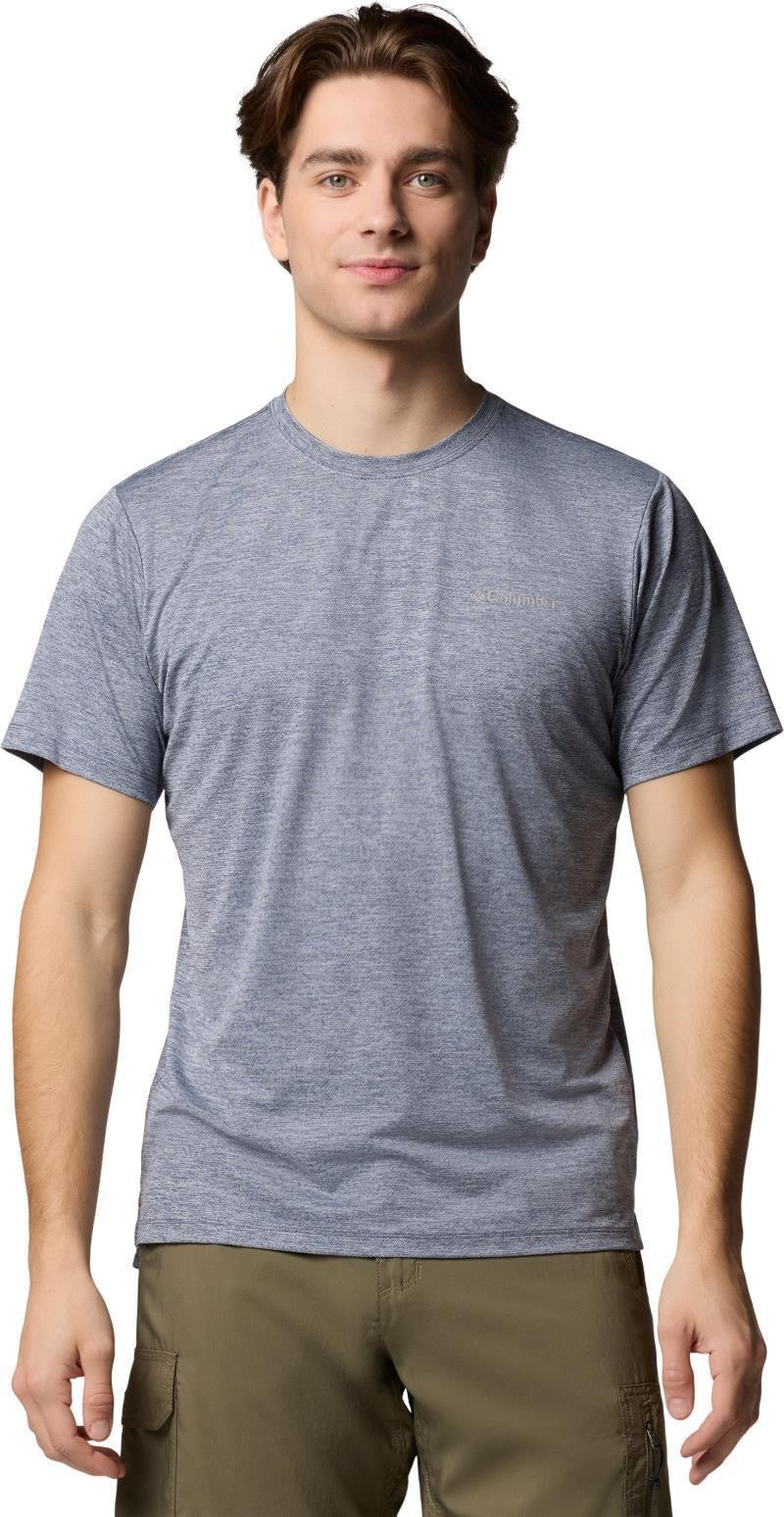 Tech Trail Utility SS Crew - Mens - collegiate navy heather 1