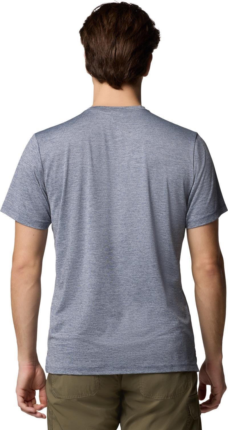 Tech Trail Utility SS Crew - Mens - collegiate navy heather 1