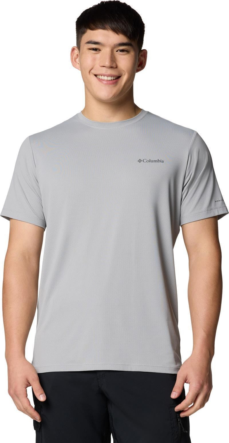 Tech Trail Utility SS Crew - Mens - columbia grey 1