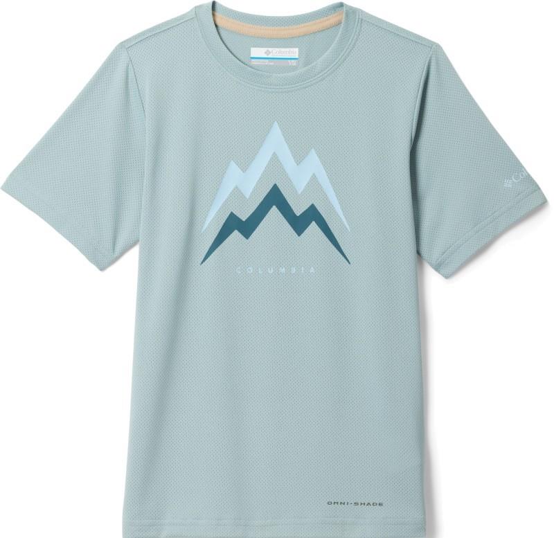 Tech Trail Utility SS Graphic Crew - Youth Boys - crushed blue / energetic 1