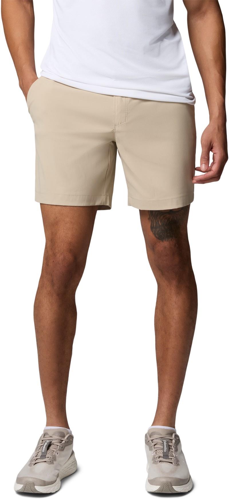 Tech Trail Utility Shorts, 7" Inseam - Mens - ancient fossil 1