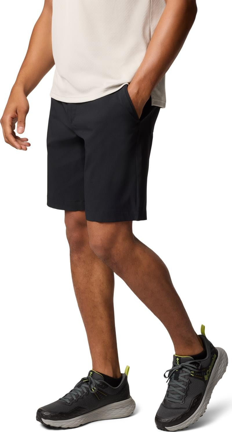 Tech Trail Utility Shorts, 9" Inseam - Mens - black 1