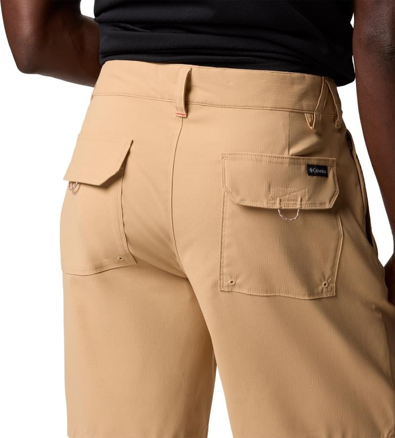 Tech Trail Utility Shorts, 9" Inseam - Mens - canoe 1