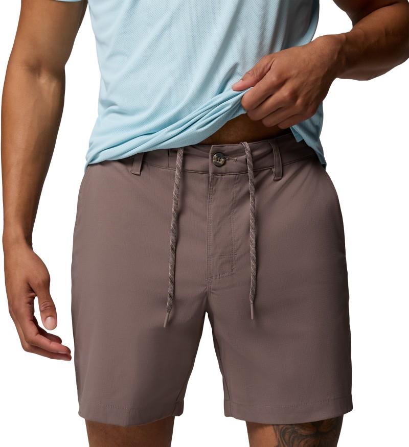 Tech Trail Utility Shorts, 9" Inseam - Mens - iron 1