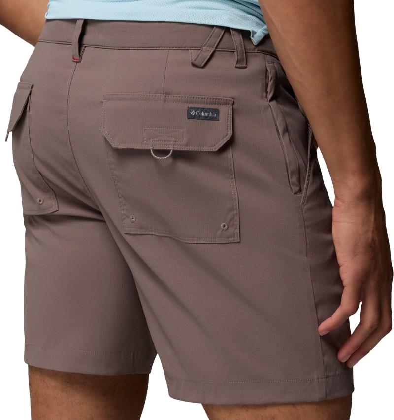 Tech Trail Utility Shorts, 9" Inseam - Mens - iron 1