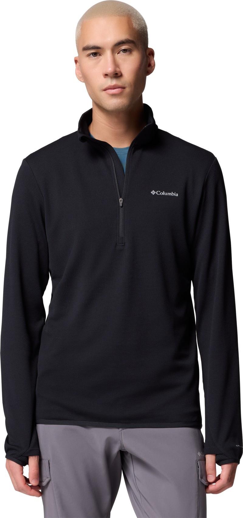 Tech Trail Utility Warm Half-Zip - Mens - black 1