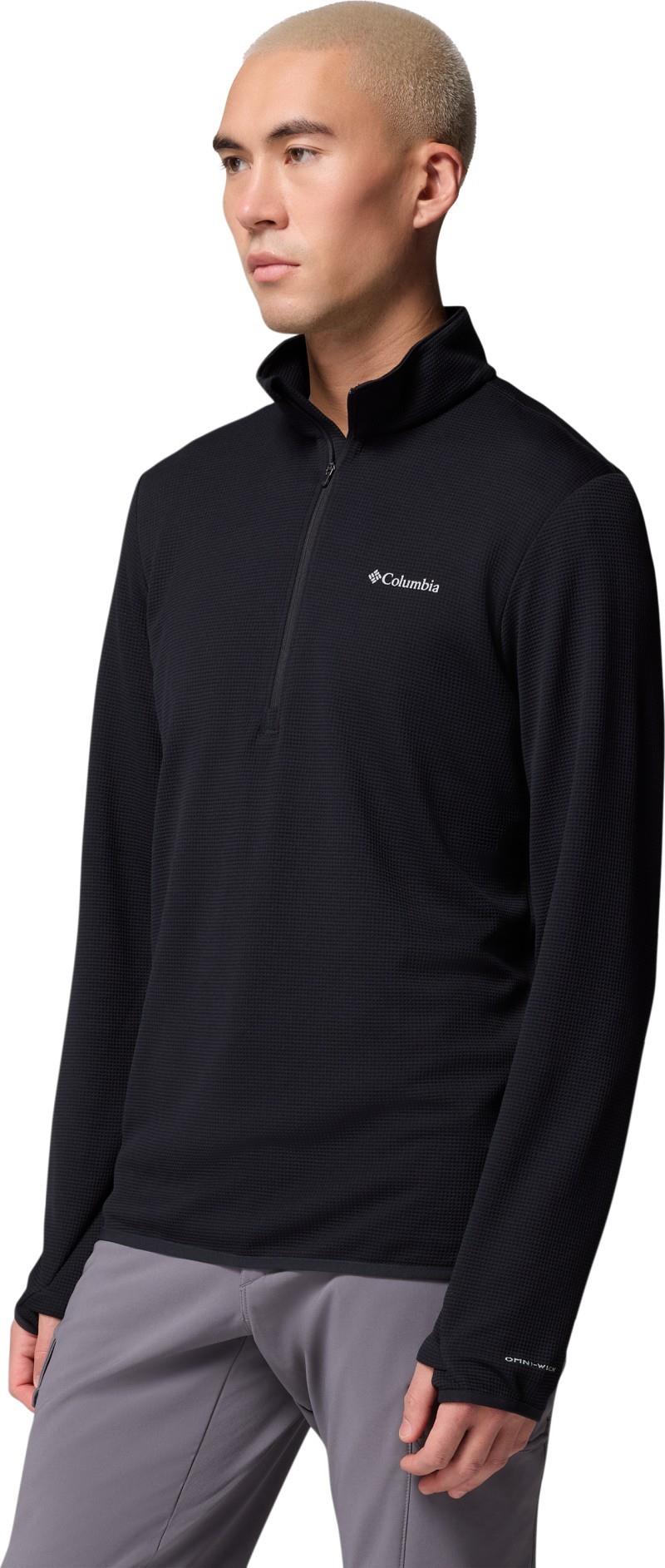 Tech Trail Utility Warm Half-Zip - Mens - black 1