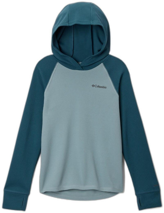 Tech Trail Utility Warm Hoodie - Youth - crushed blue / everblue 1