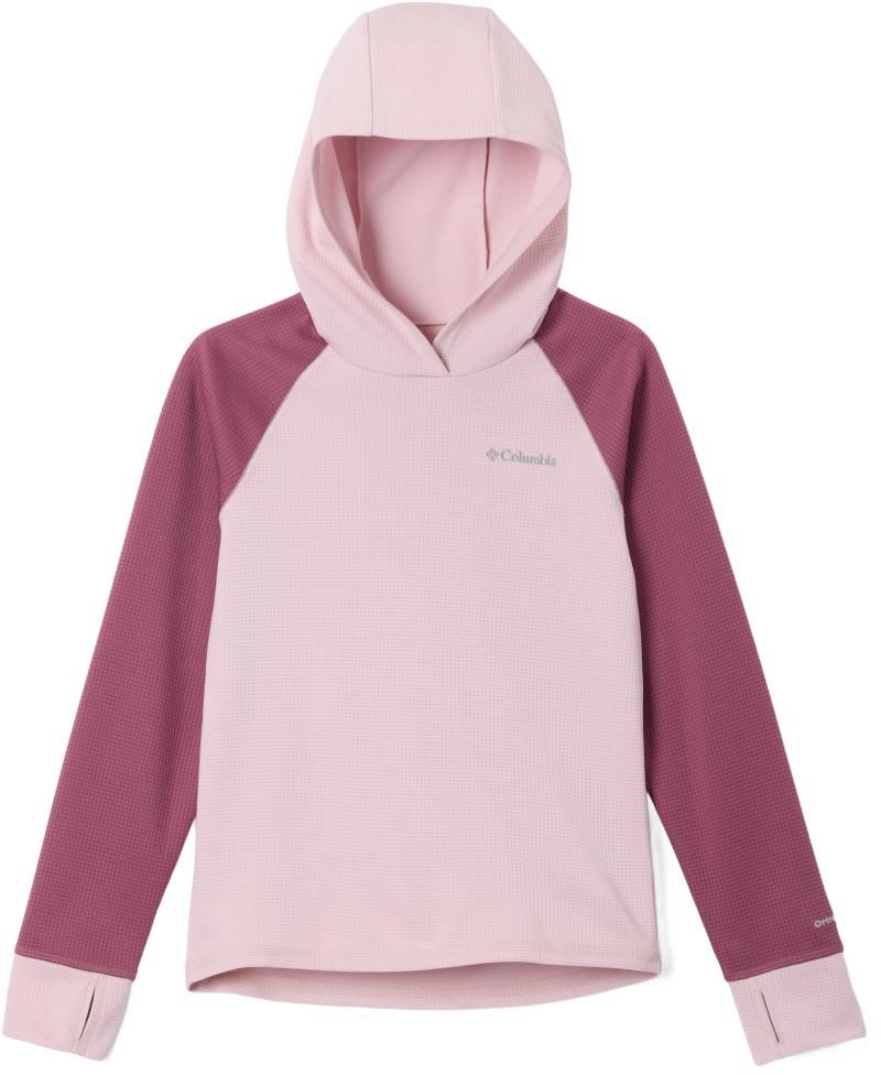 Tech Trail Utility Warm Hoodie - Youth - mineral pink / antique mauve 1