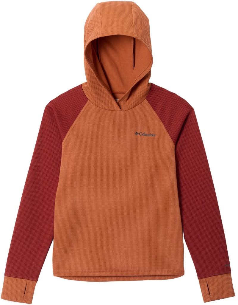 Tech Trail Utility Warm Hoodie - Youth - teak brown / red oxide 1