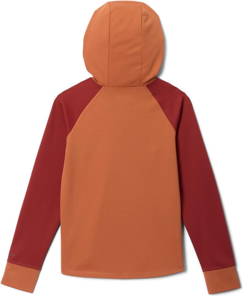 Tech Trail Utility Warm Hoodie - Youth - teak brown / red oxide 1