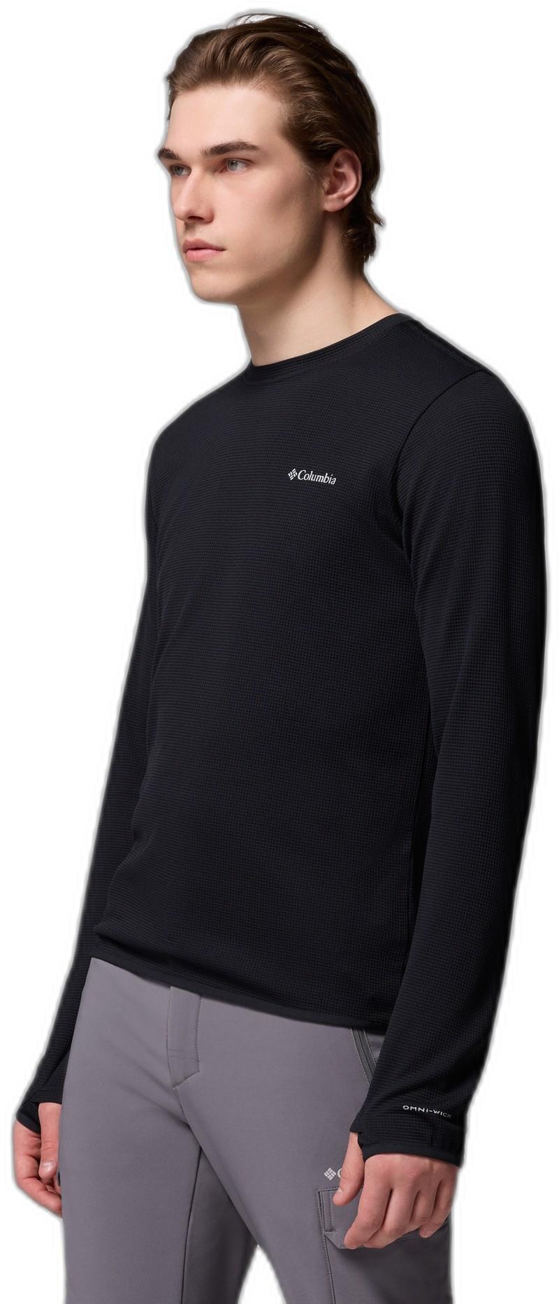 Tech Trail Utility Warm LS Crew - Mens - black 1