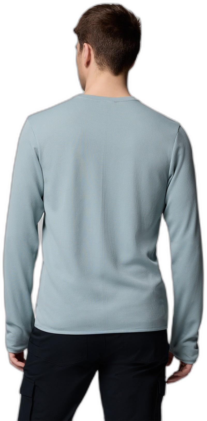 Tech Trail Utility Warm LS Crew - Mens - crushed blue 1