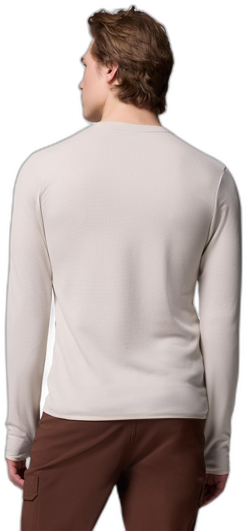Tech Trail Utility Warm LS Crew - Mens - dark stone 1