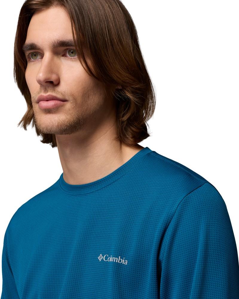 Tech Trail Utility Warm LS Crew - Mens - phoenix blue 1