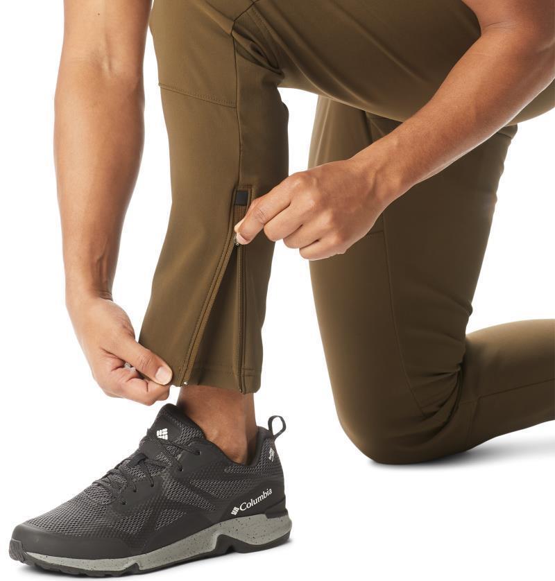 Tech Trail Warm Pants, Reg - Mens - Olive Green 6