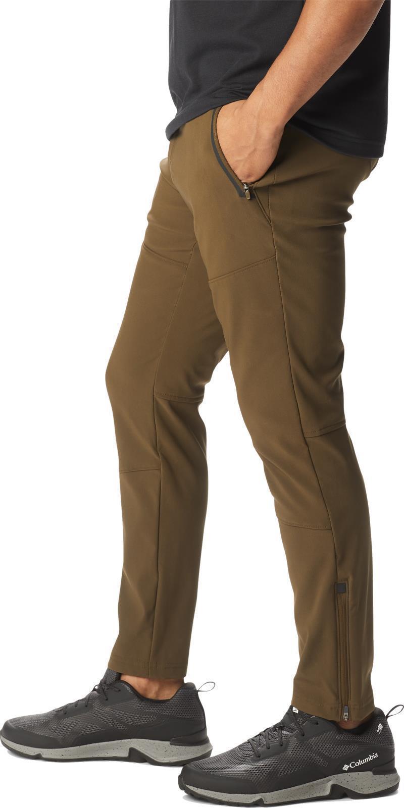 Tech Trail Warm Pants, Reg - Mens - Olive Green 2