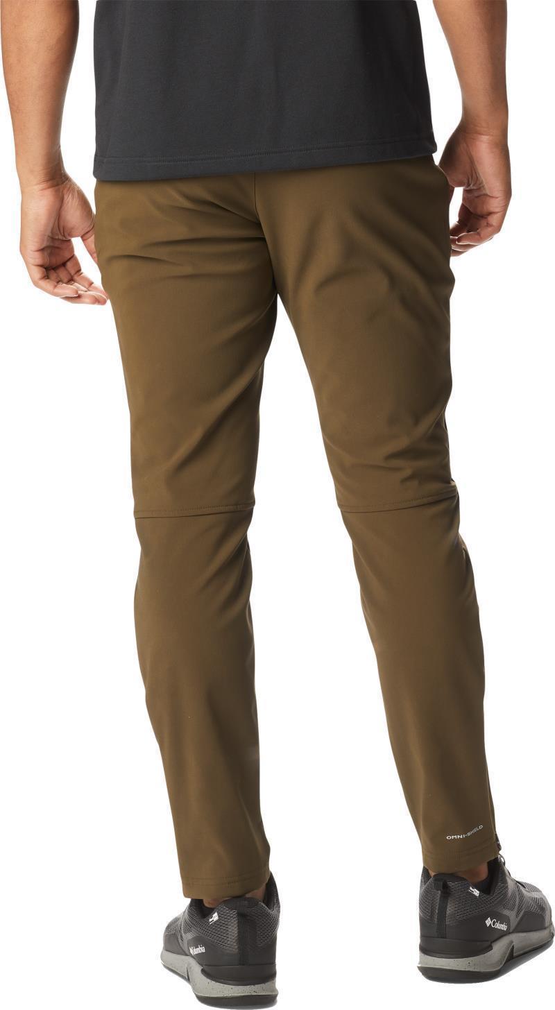 Tech Trail Warm Pants, Reg - Mens - Olive Green 3