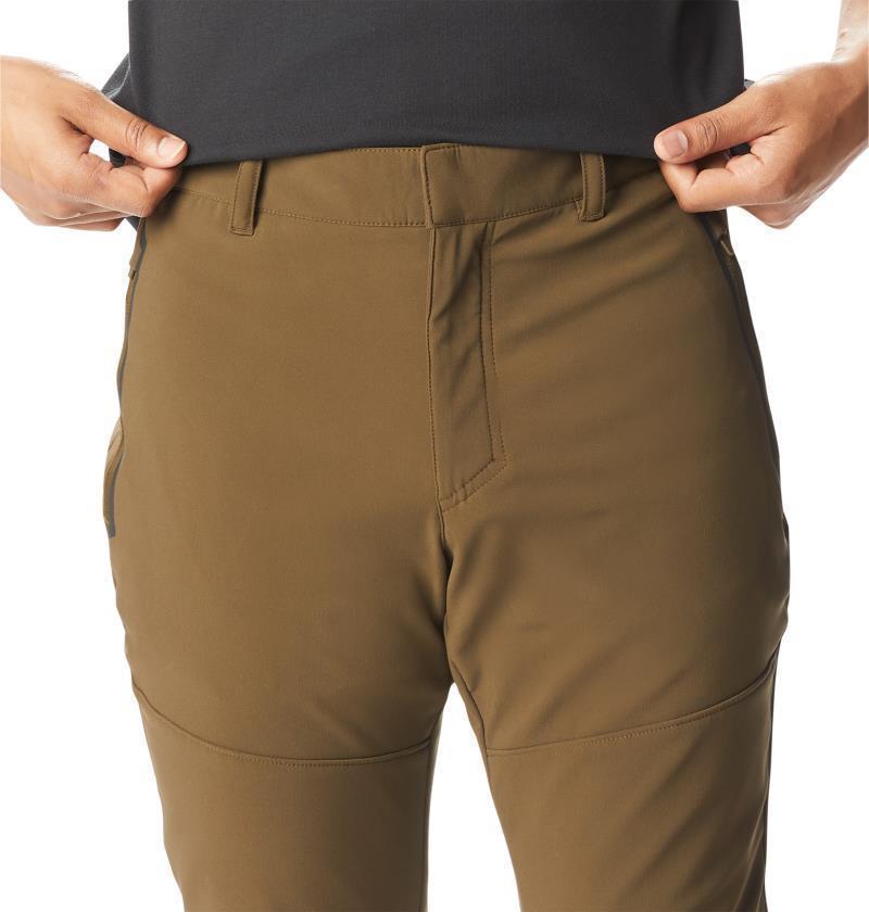 Tech Trail Warm Pants, Reg - Mens - Olive Green 4