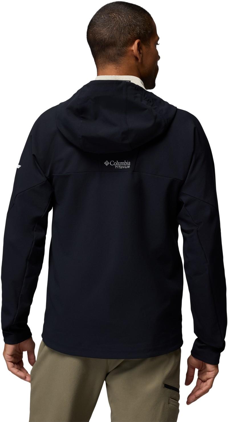 Tennent Mountain Hooded Softshell - Mens - black 1