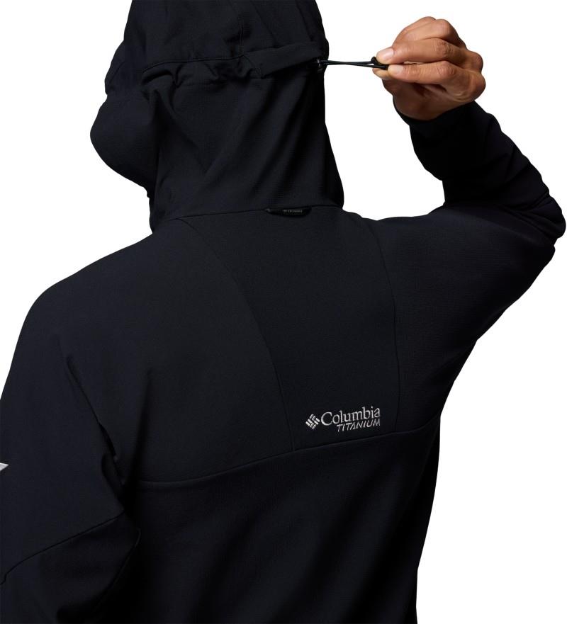 Tennent Mountain Hooded Softshell - Mens - black 1