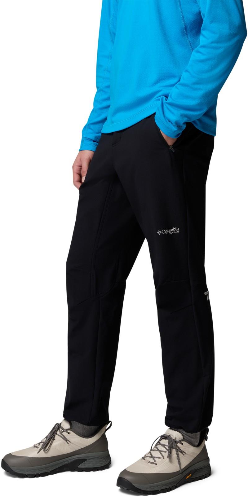 Tennent Mountain Softshell Pants, 34" Inseam - Mens - black 1