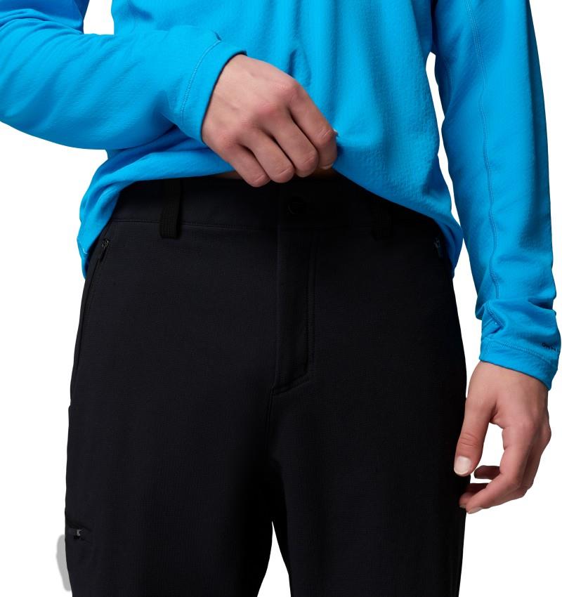 Tennent Mountain Softshell Pants, 34" Inseam - Mens - black 1
