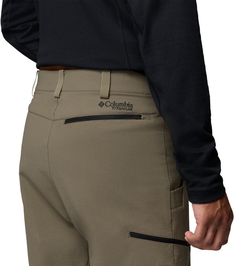 Tennent Mountain Softshell Pants, 34" Inseam - Mens - stone green 1