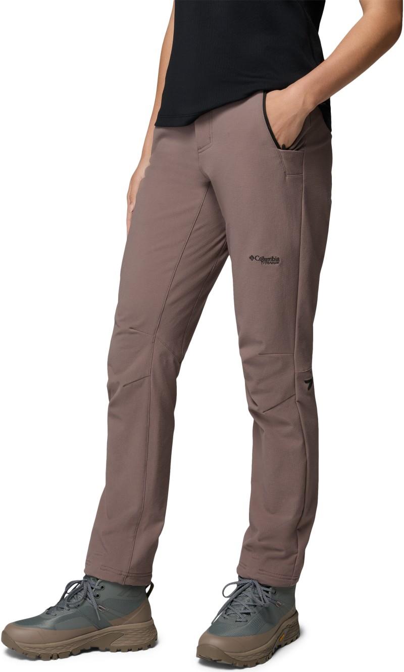Tennent Mountain Softshell Pants, Long - Womens - iron 1