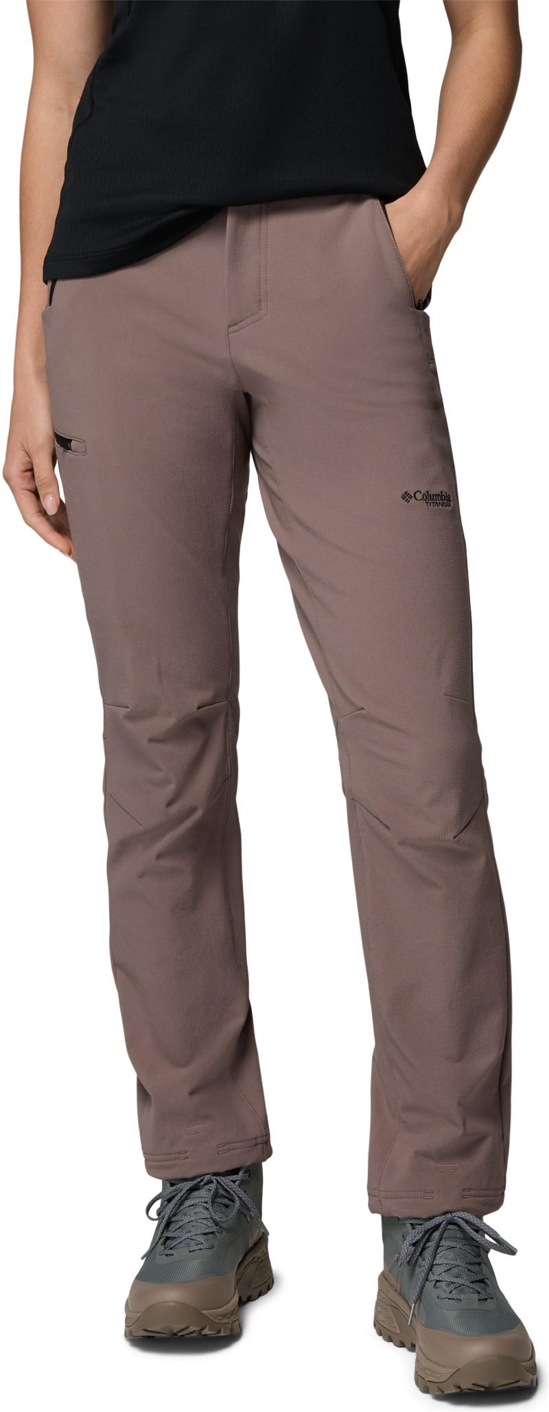 Tennent Mountain Softshell Pants, Reg - Womens - iron 1
