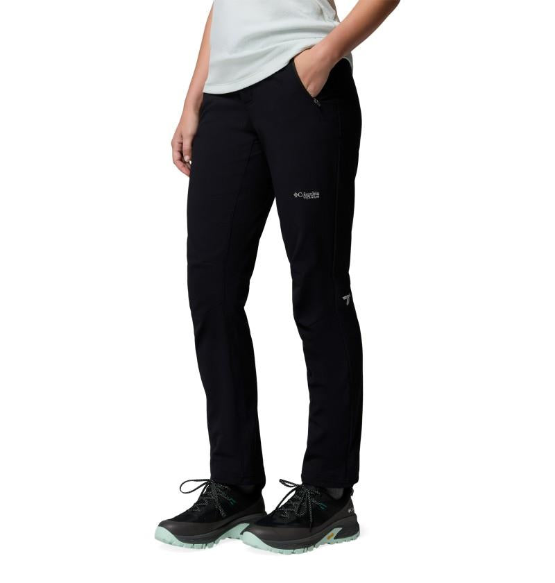 Tennent Mountain Softshell Pants, Short - Womens - black 1
