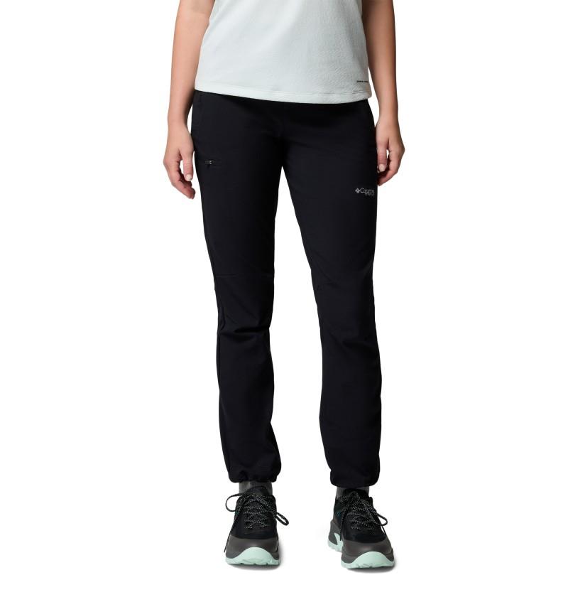 Tennent Mountain Softshell Pants, Short - Womens - black 1