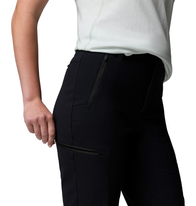 Tennent Mountain Softshell Pants, Short - Womens - black 1