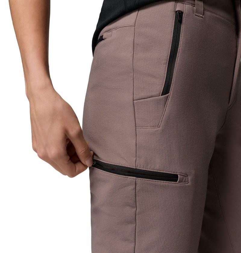 Tennent Mountain Softshell Pants, Short - Womens - iron 1
