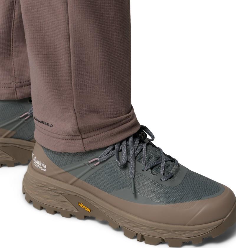 Tennent Mountain Softshell Pants, Short - Womens - iron 1