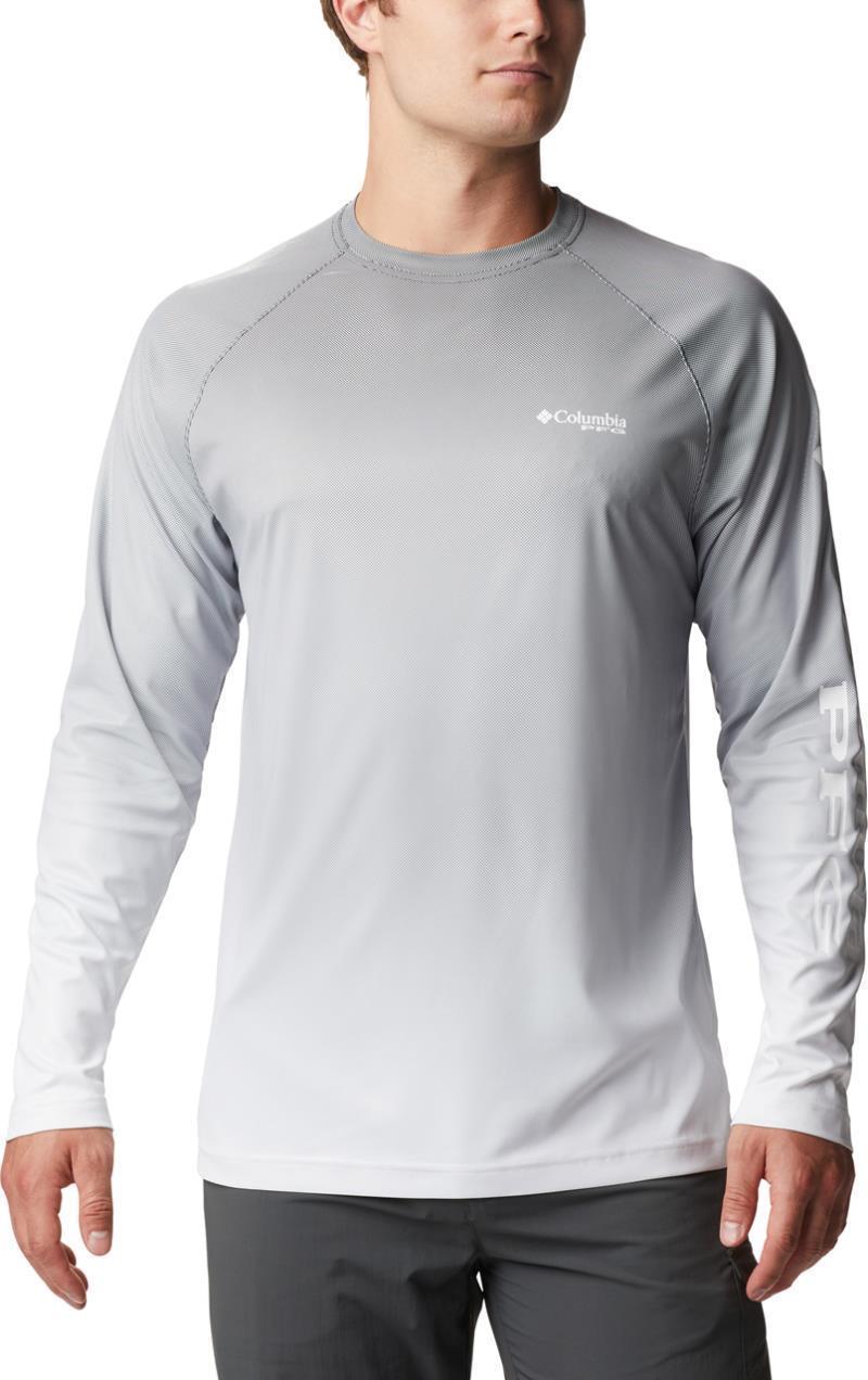 Terminal Deflector Printed LS - Mens - Black Gradient 1