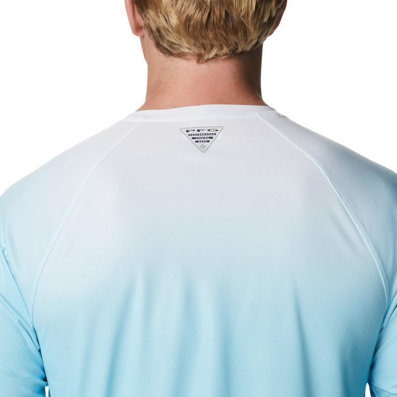 Terminal Deflector Printed LS - Mens - Blue Macaw Gradient 5