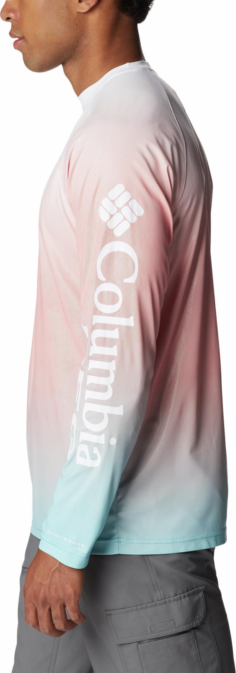 Terminal Deflector Printed LS - Mens - Corange Gradient 5
