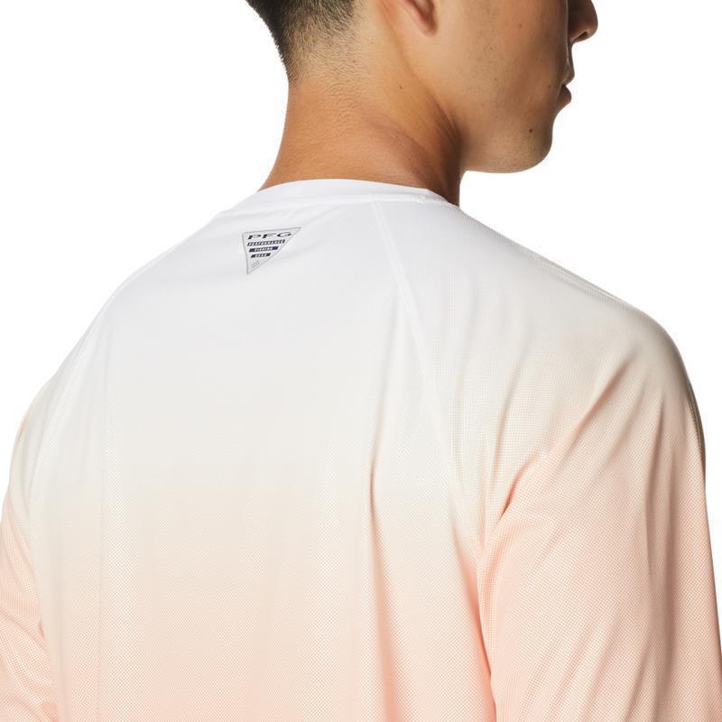 Terminal Deflector Printed LS - Mens - Electric Turquoise Gradient 5